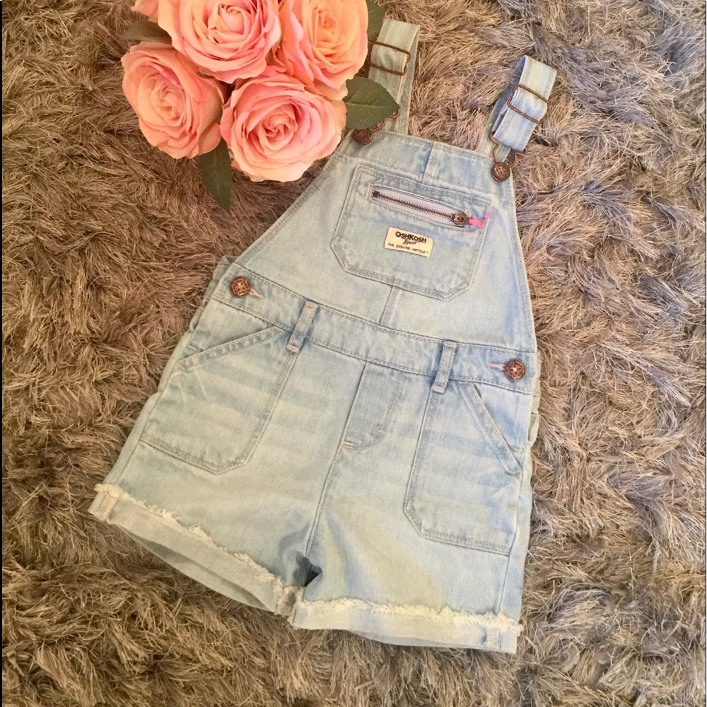 Little Girls Overall Shorts🌈